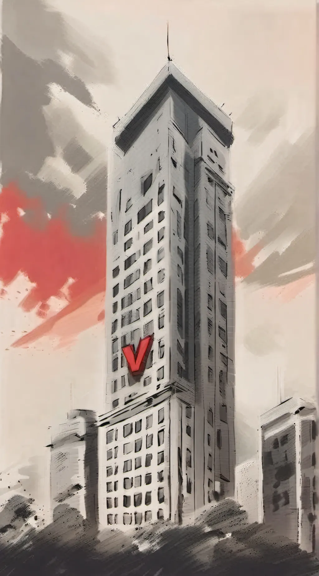 ai character: U get to roast Val background