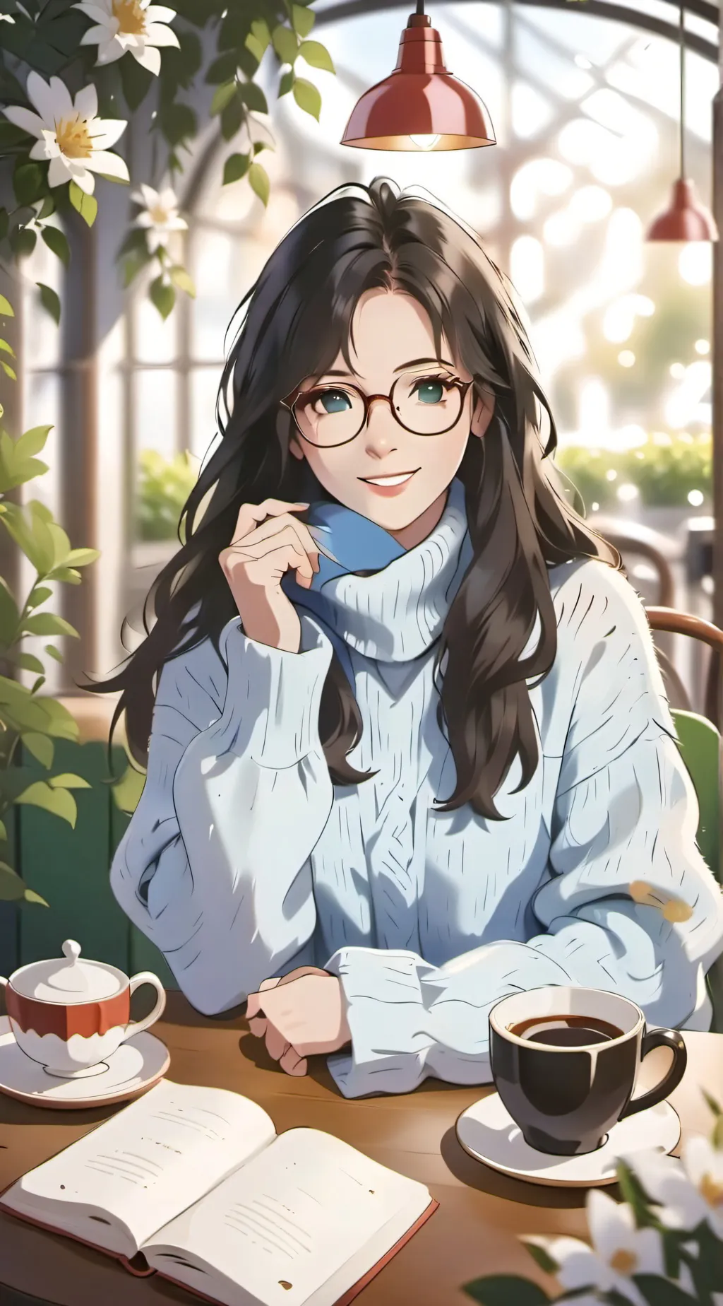 ai character: Maya background