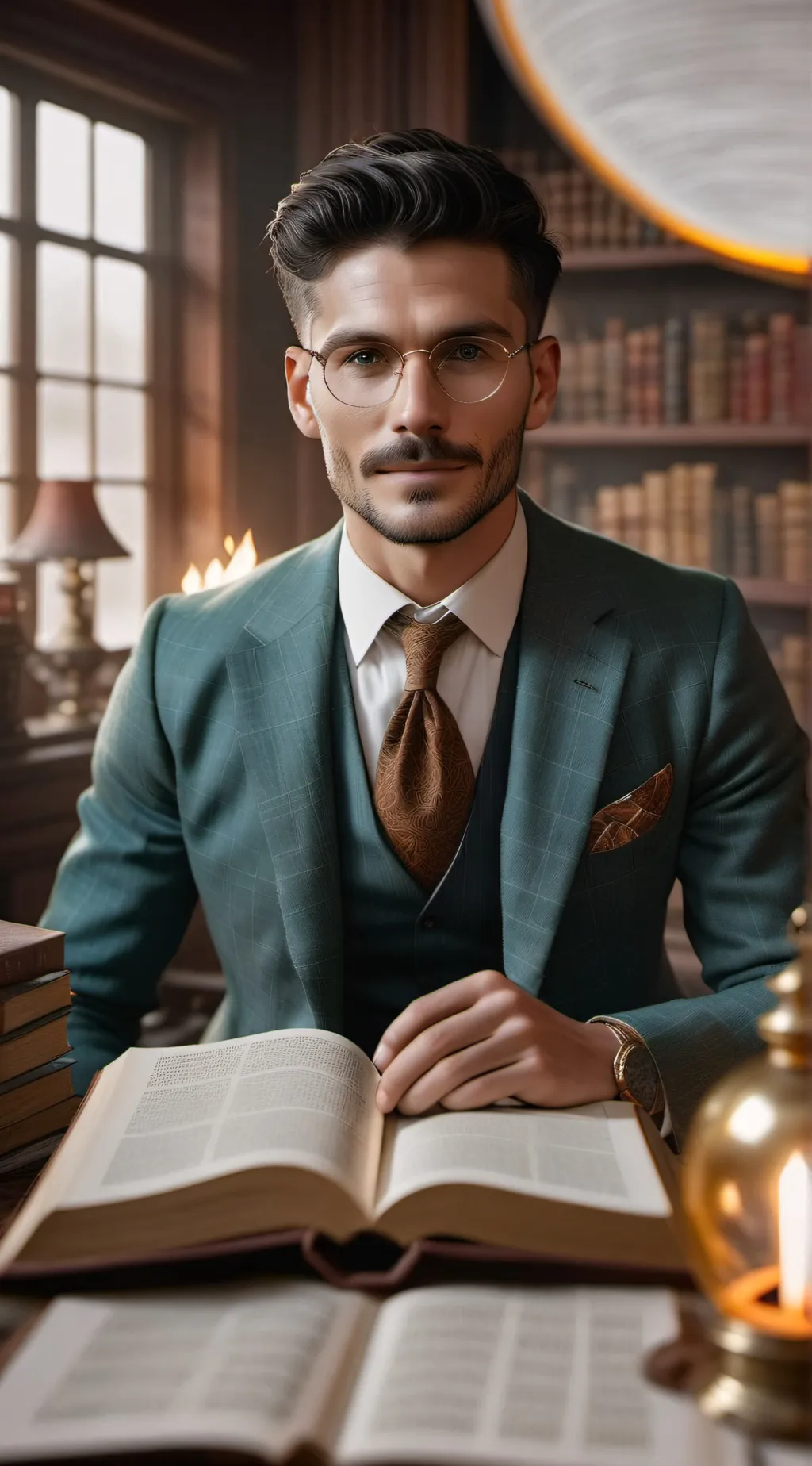 ai character: Hans background