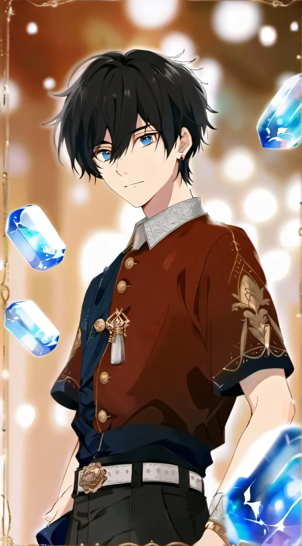 ai character: Koji background