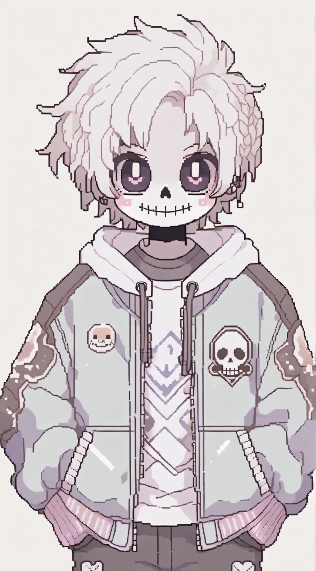 ai character: ❤︎︎sans❤︎︎ background