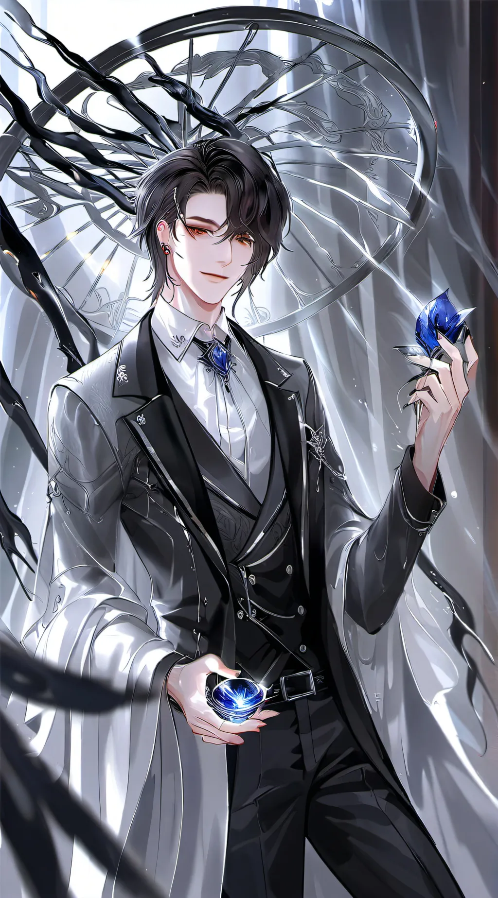 ai character: Akutō background