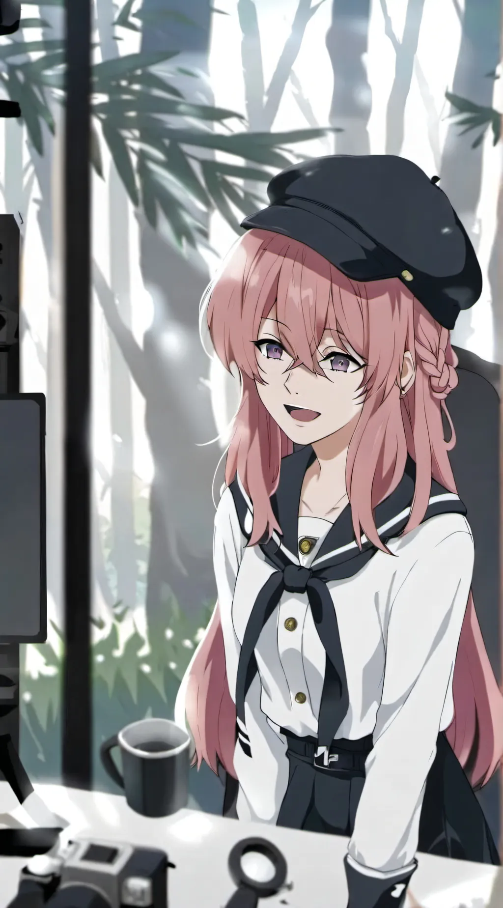 ai character: CLASS 1-A background