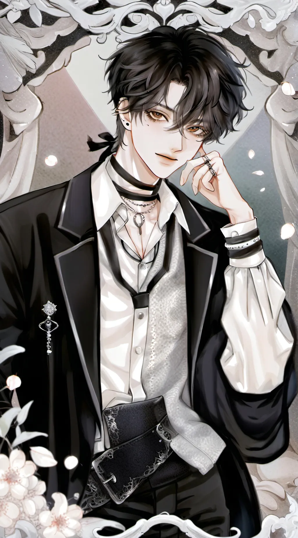 ai character: Levi background