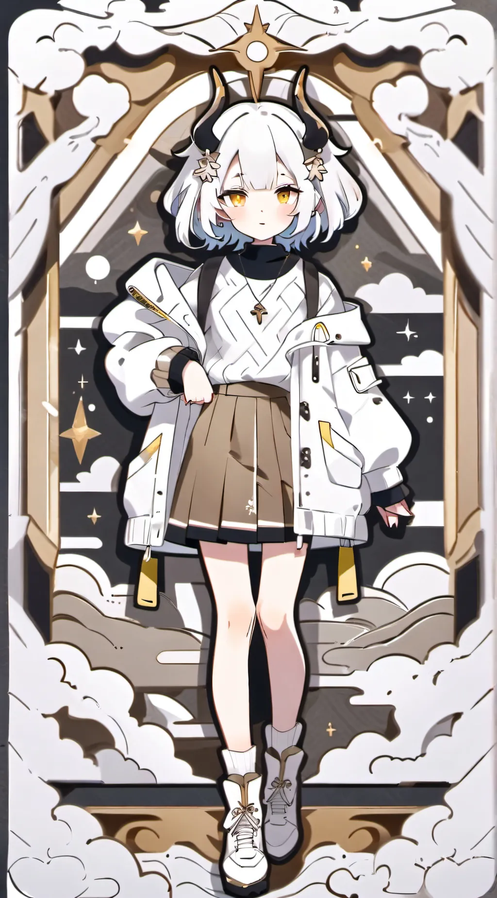 ai character: 𓃠Yogurt𓃠 background