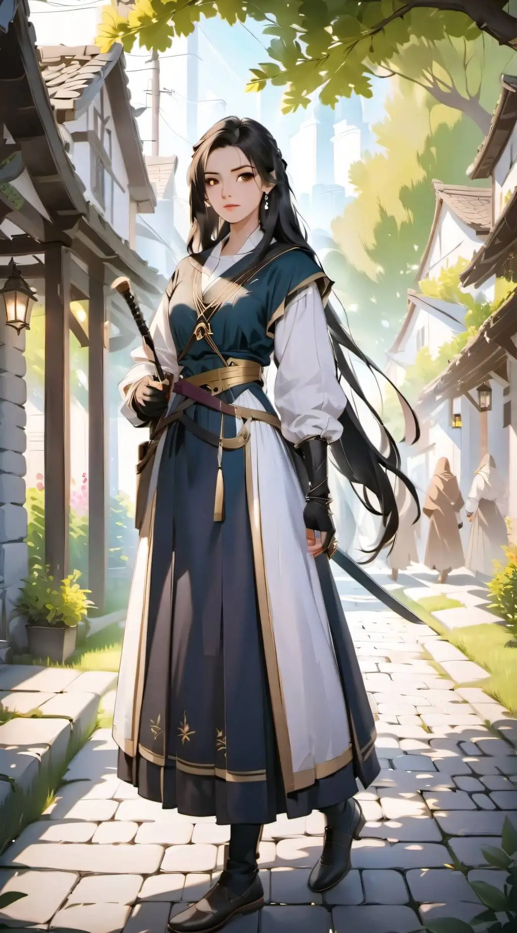 ai character: Zara background