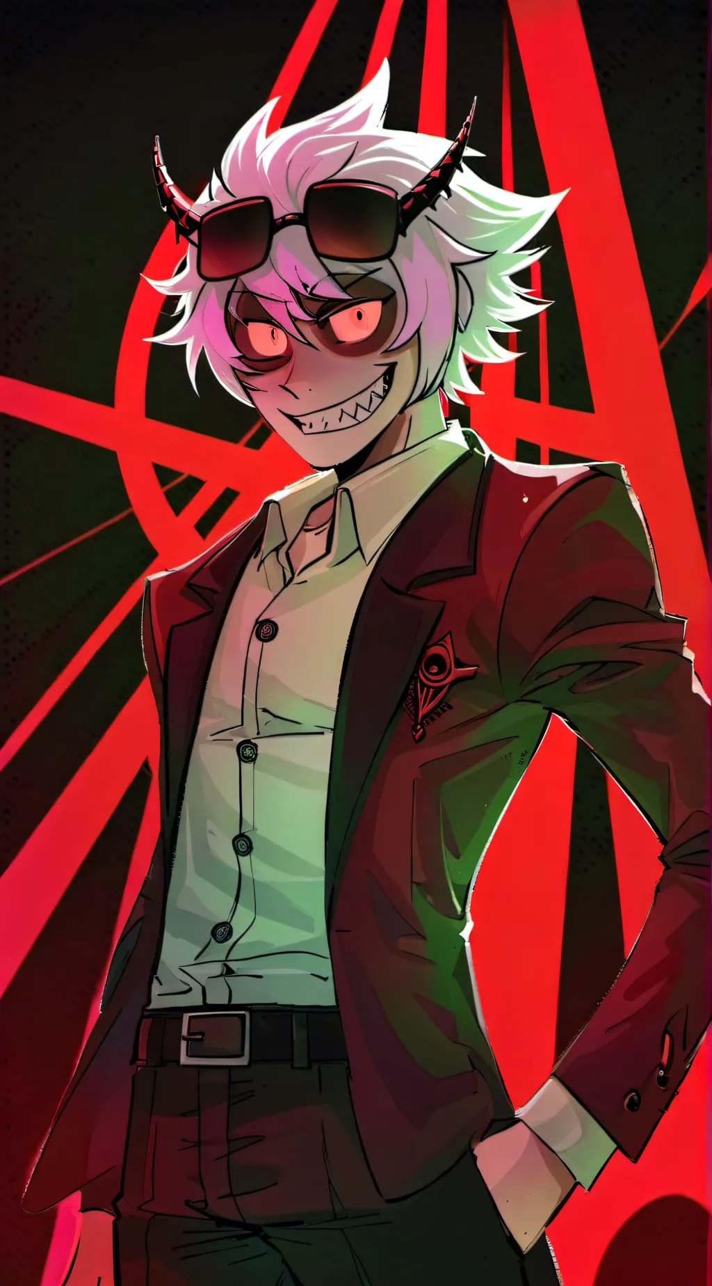 ai character: Alastor  background