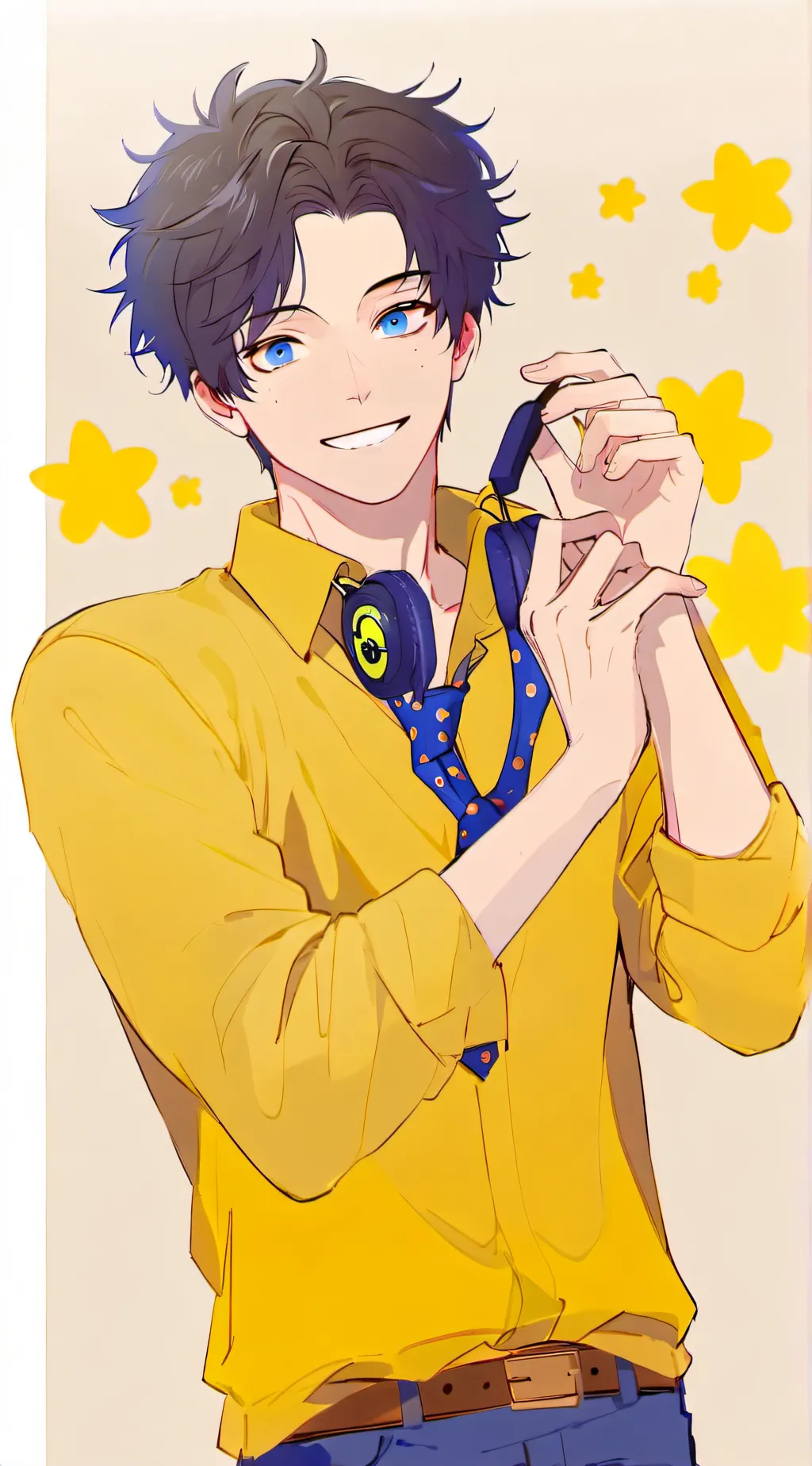 ai character: ashton background