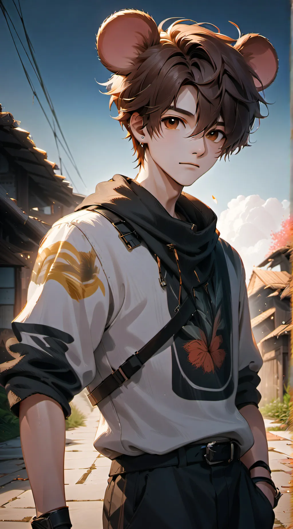 ai character: 🐁 Mackenzie🐁 background