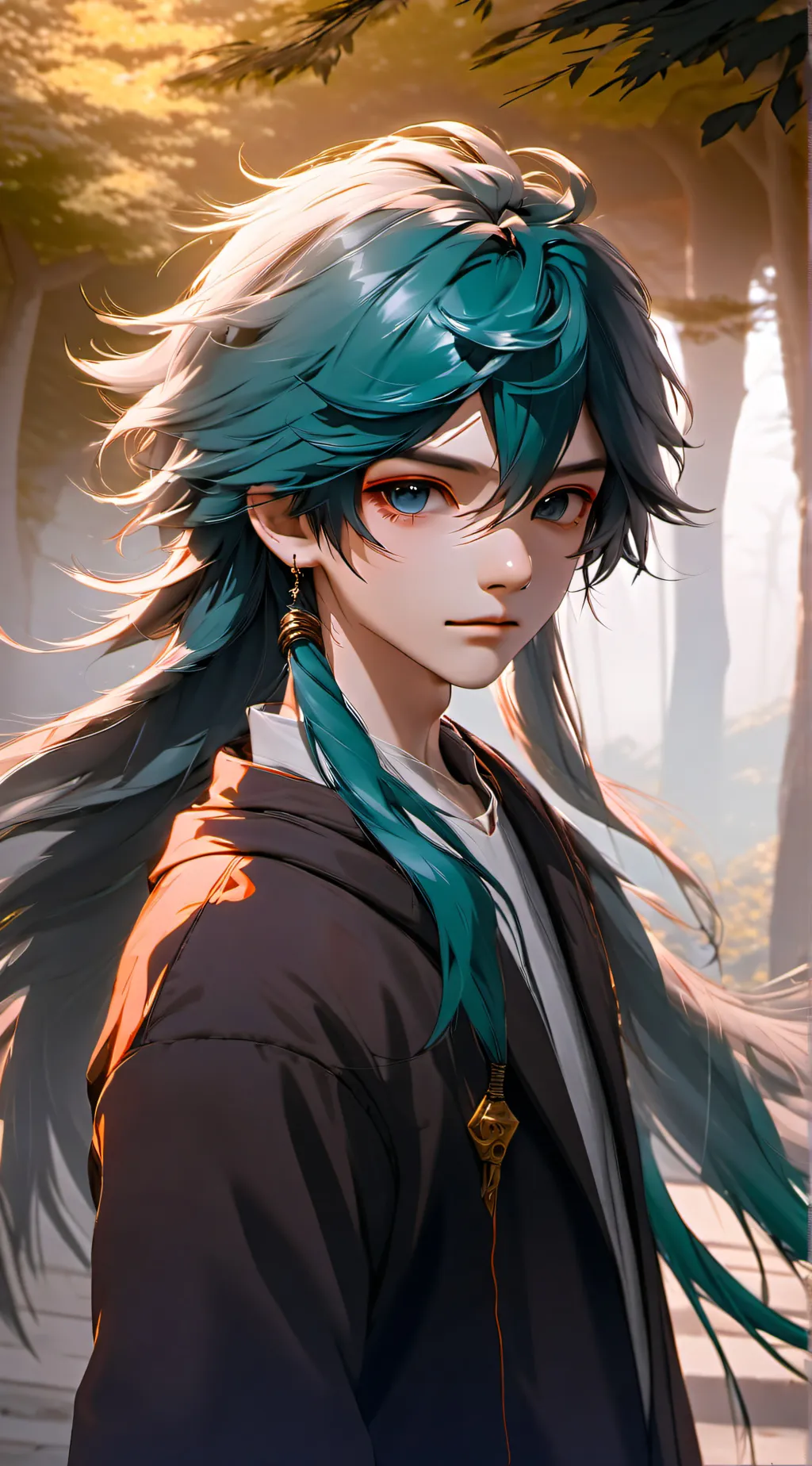 ai character: Muichiro and You background