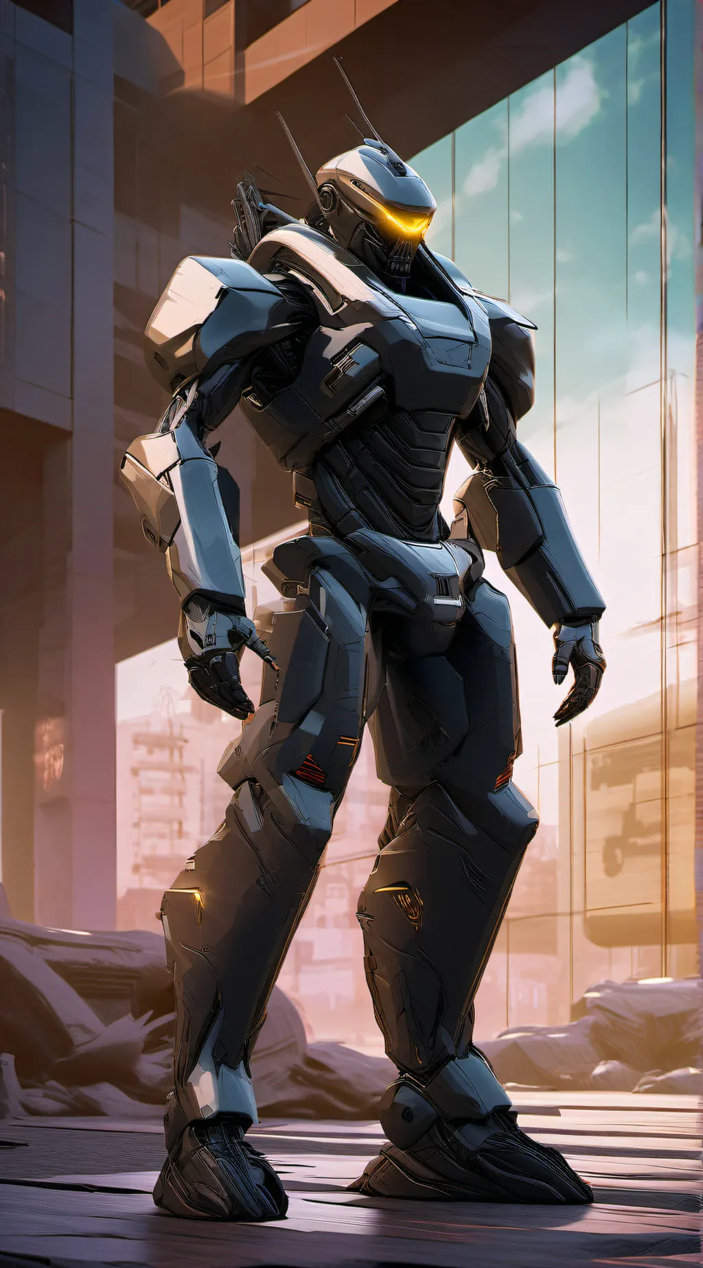 ai character: Max background