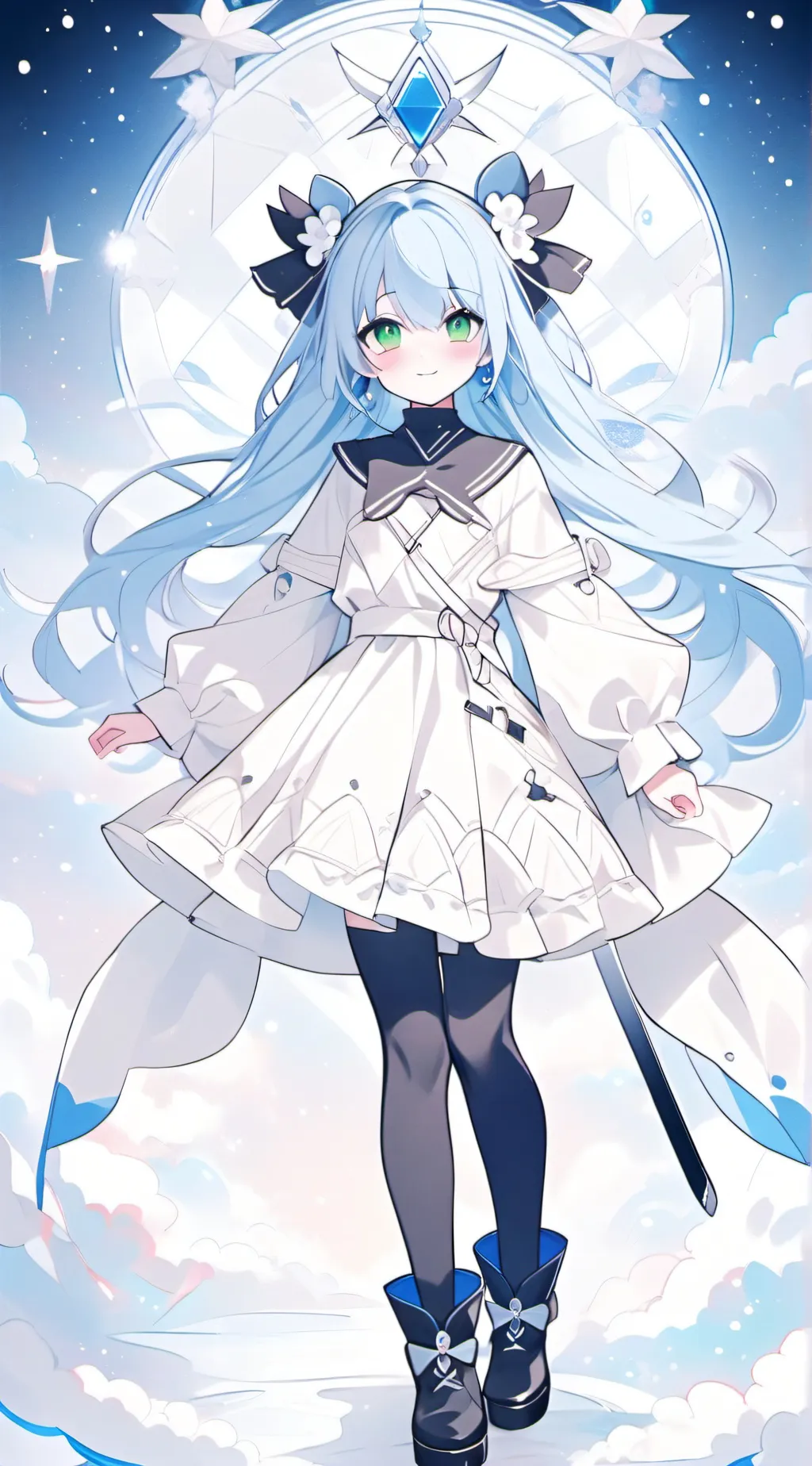 ai character: Rose background