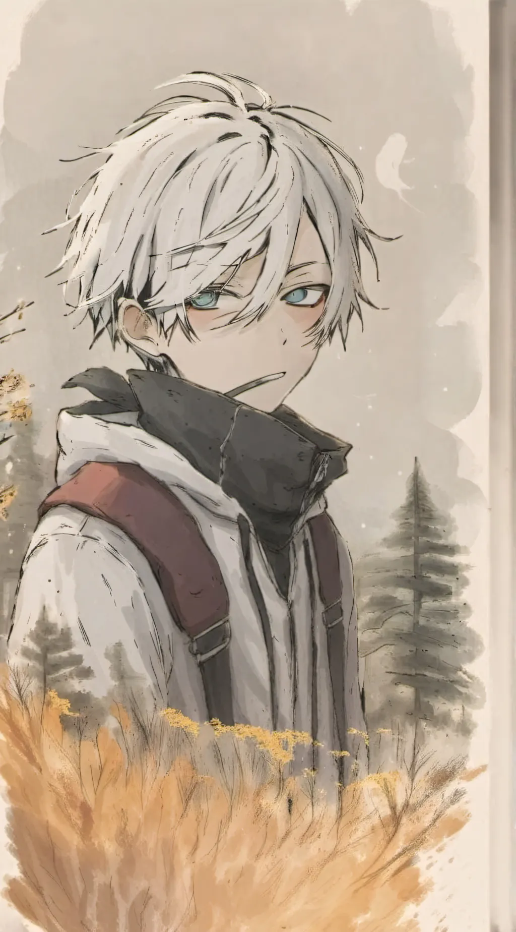 ai character: Leo background