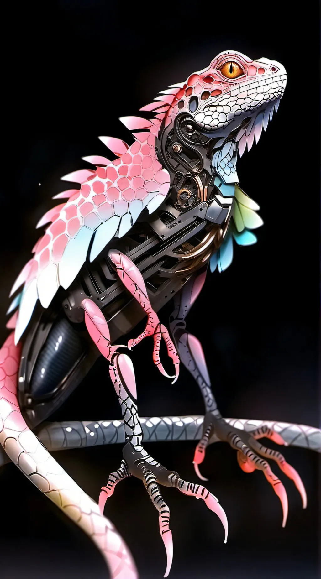 ai character: flizard background