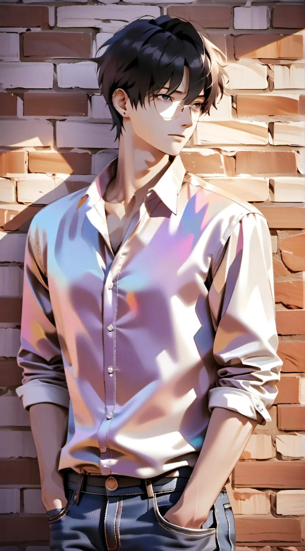 ai character: Jinyeong choi  background