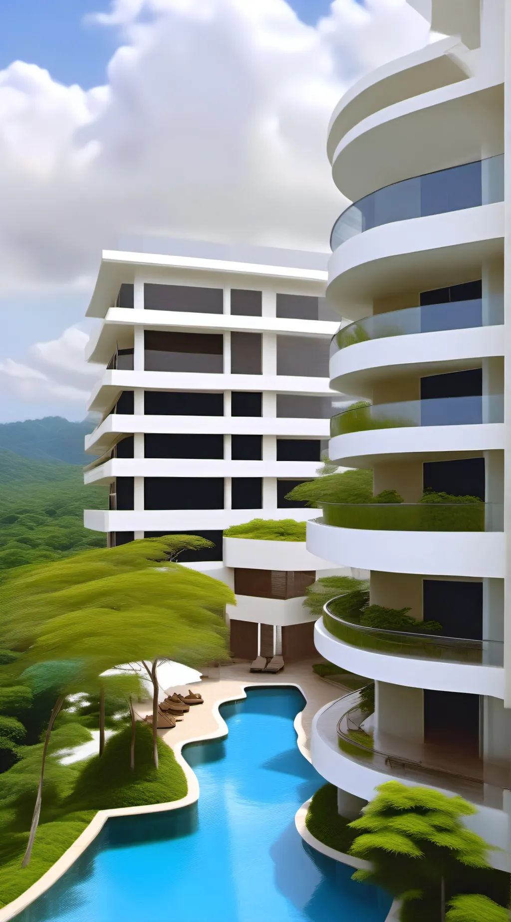 ai character: hotel background