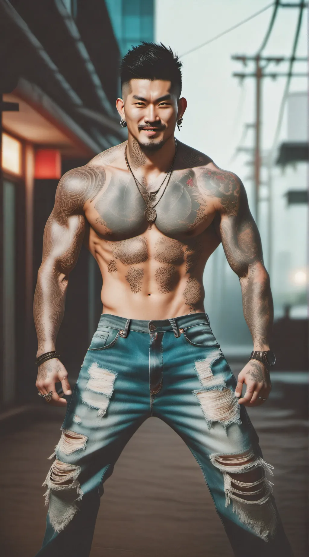 ai character: 皓軒宋 background