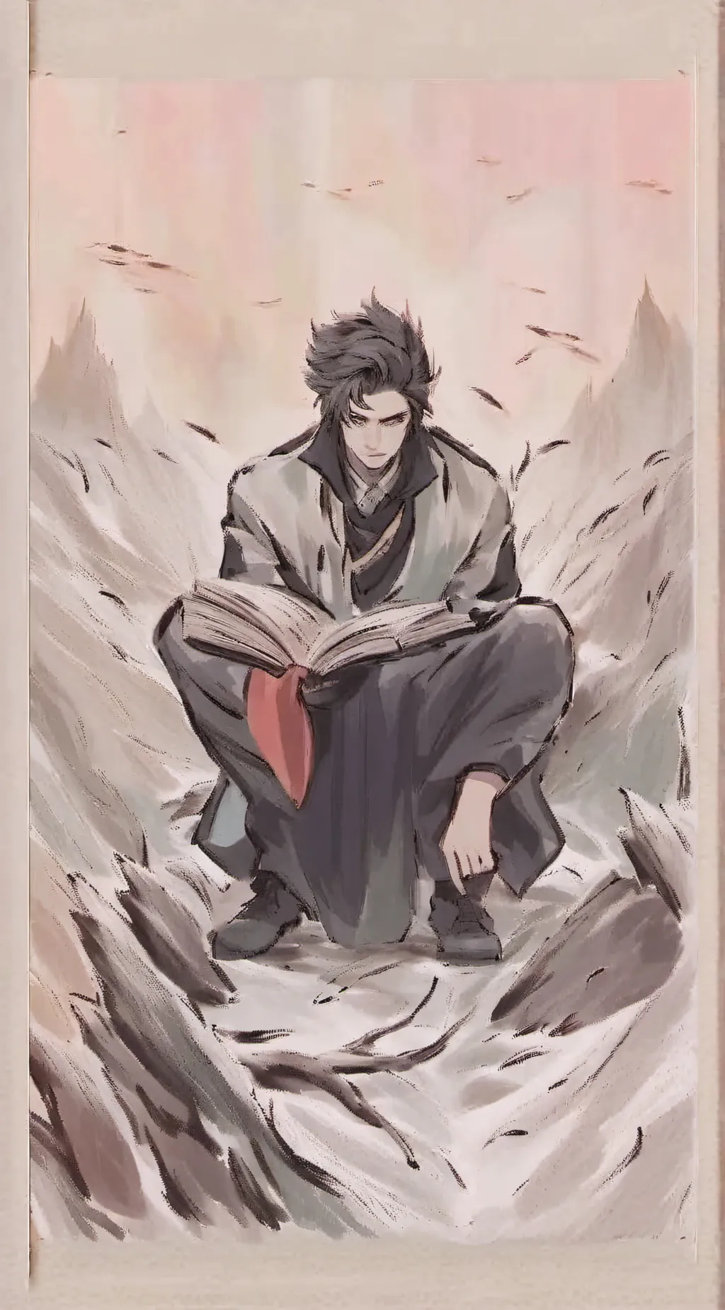 ai character: Max background