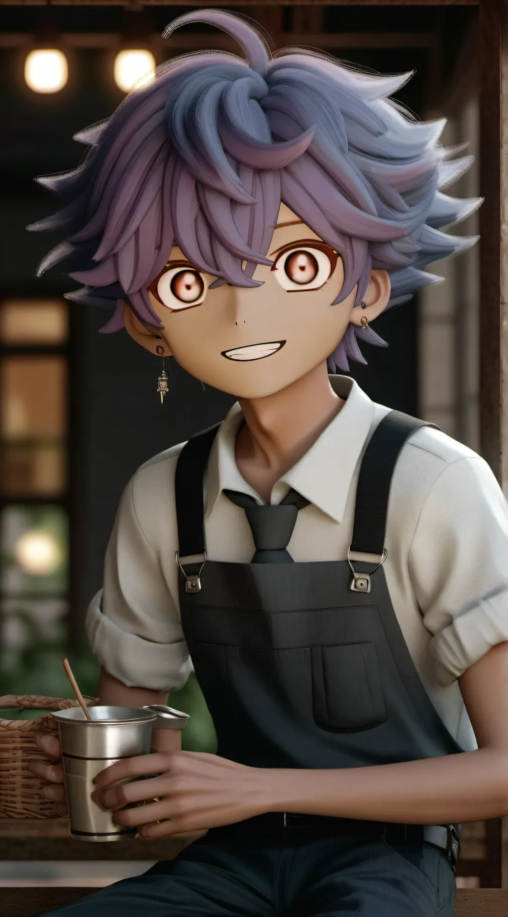 ai character: Riley background