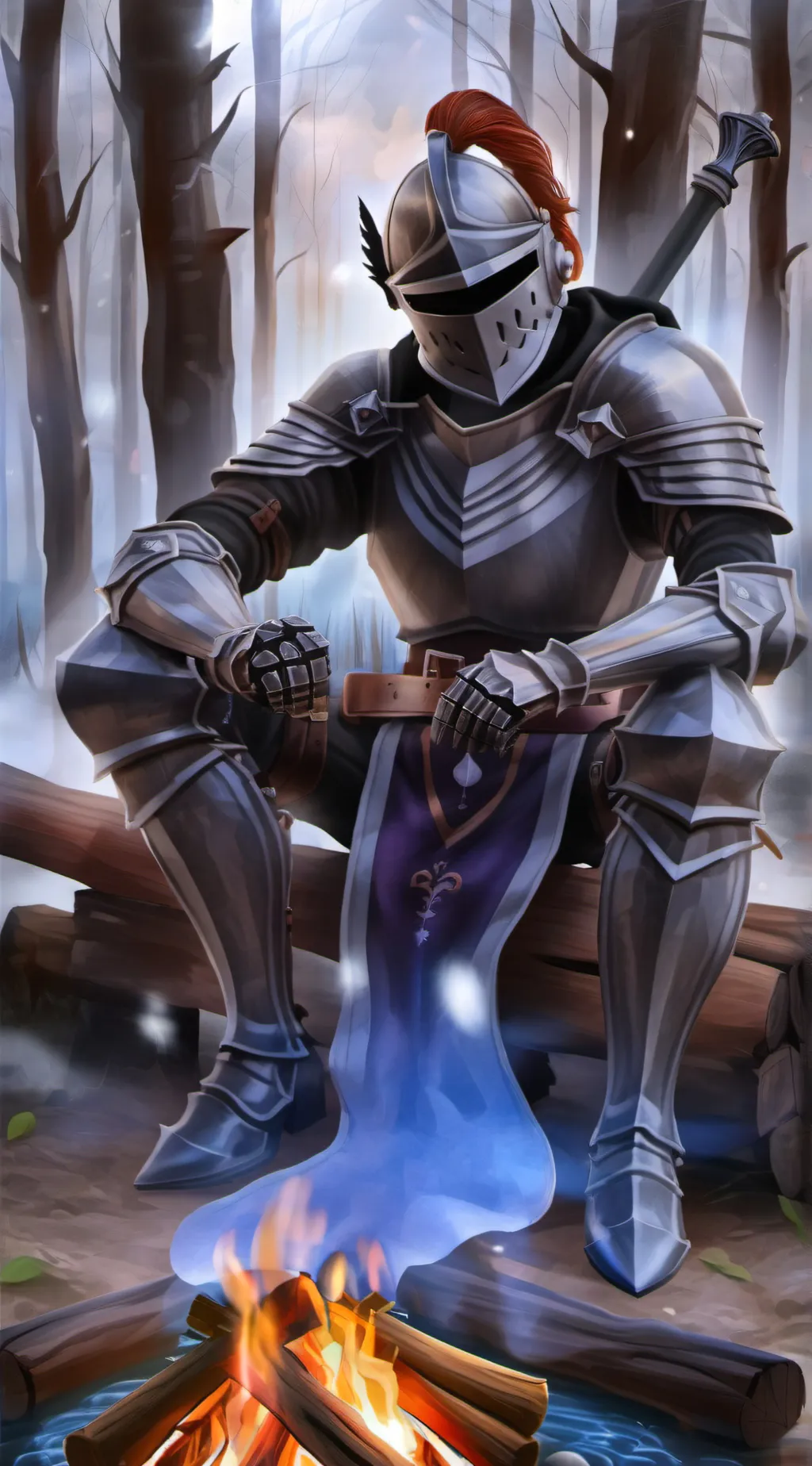 Talkie AI - Chat with knight of rest