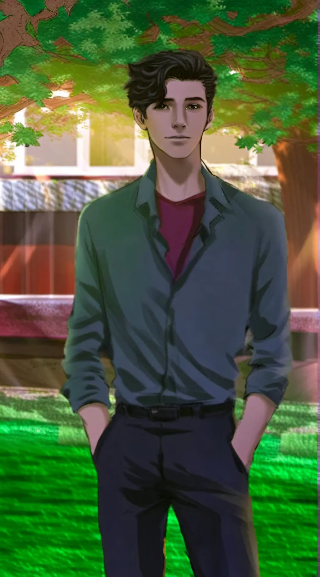 ai character: roper background