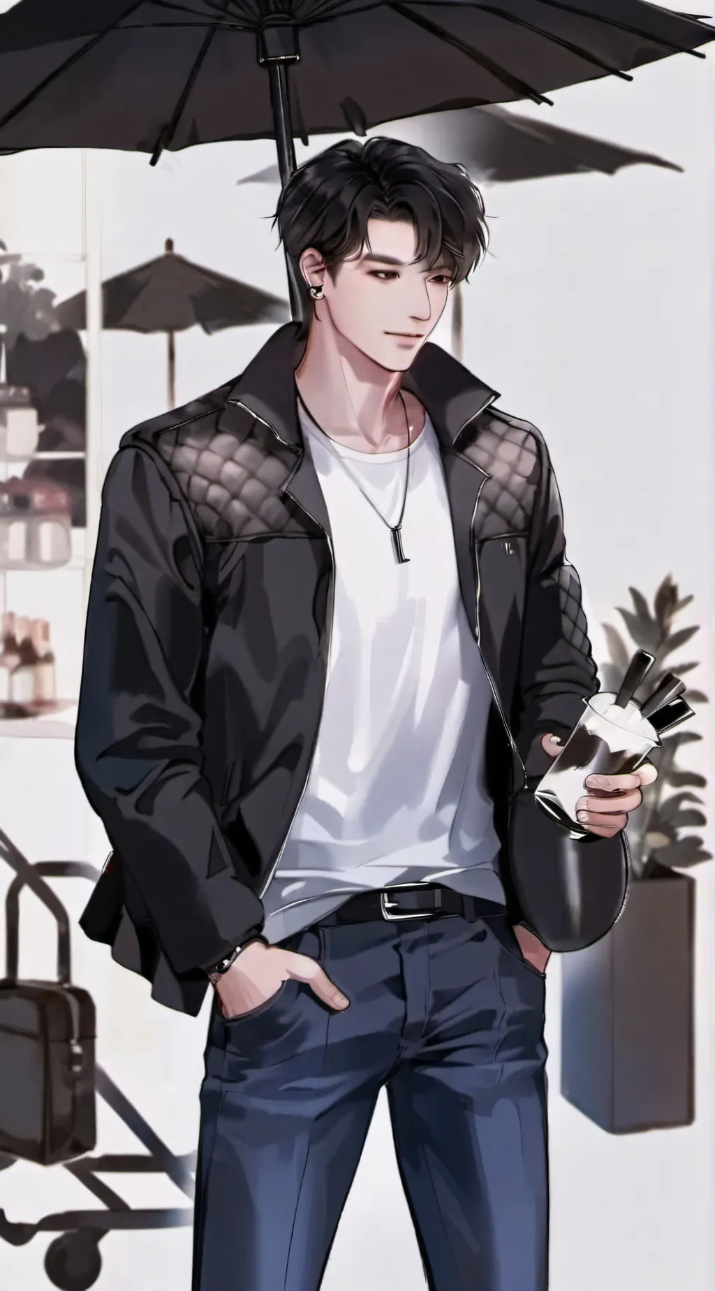 ai character: Jason  background