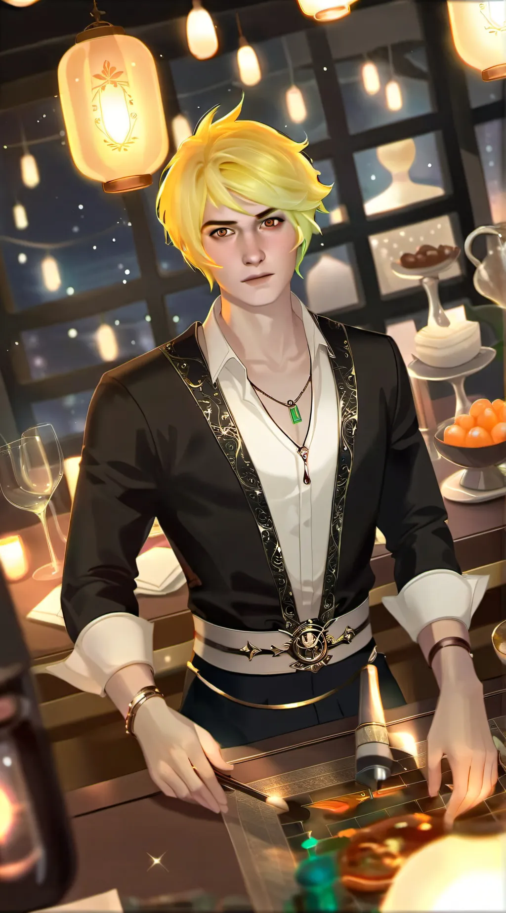 ai character: Jake  background