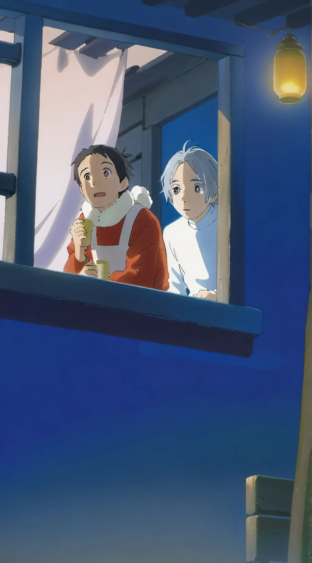 ai character: Nolan and siddy background