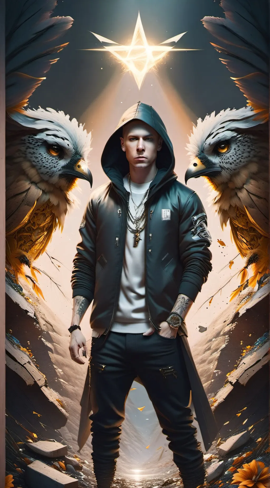 ai character: Emine, background