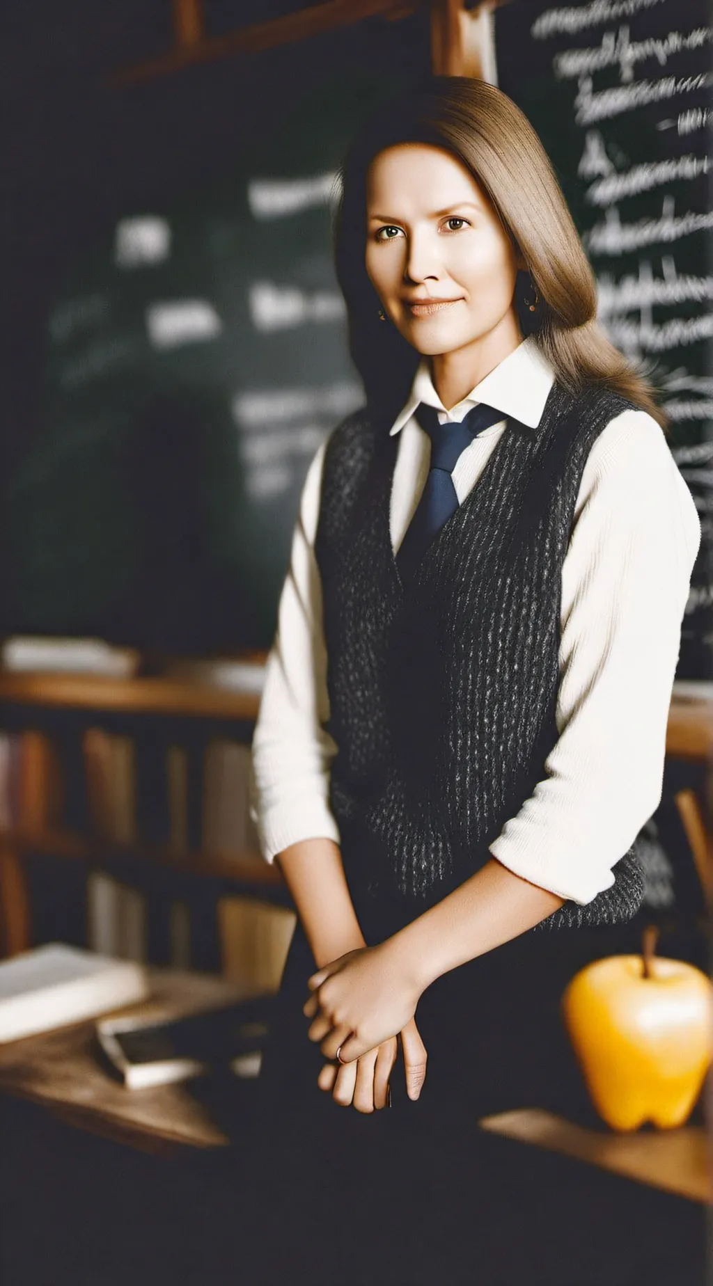 ai character: Mrs. Applewood background