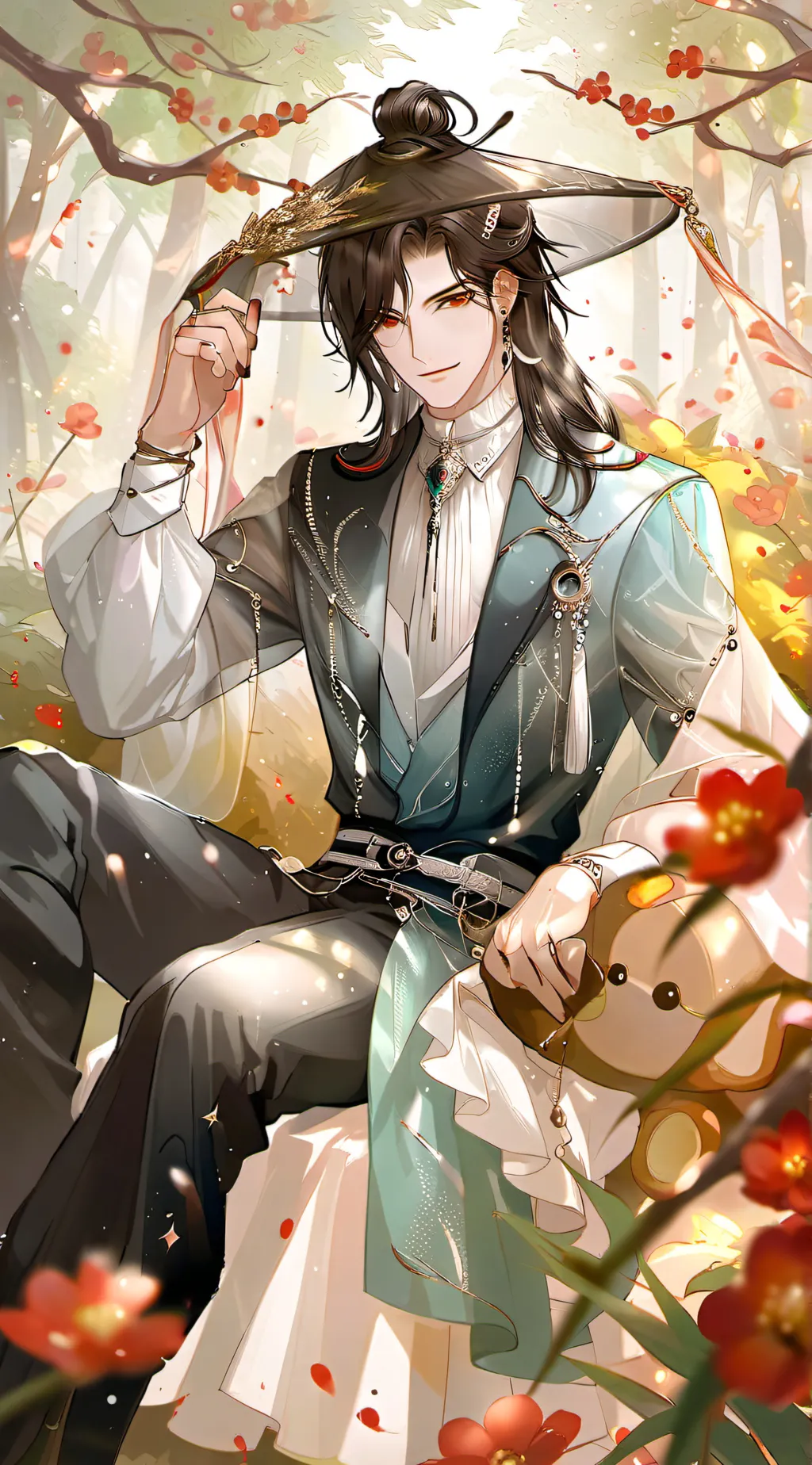 ai character: Your boyfriend  background