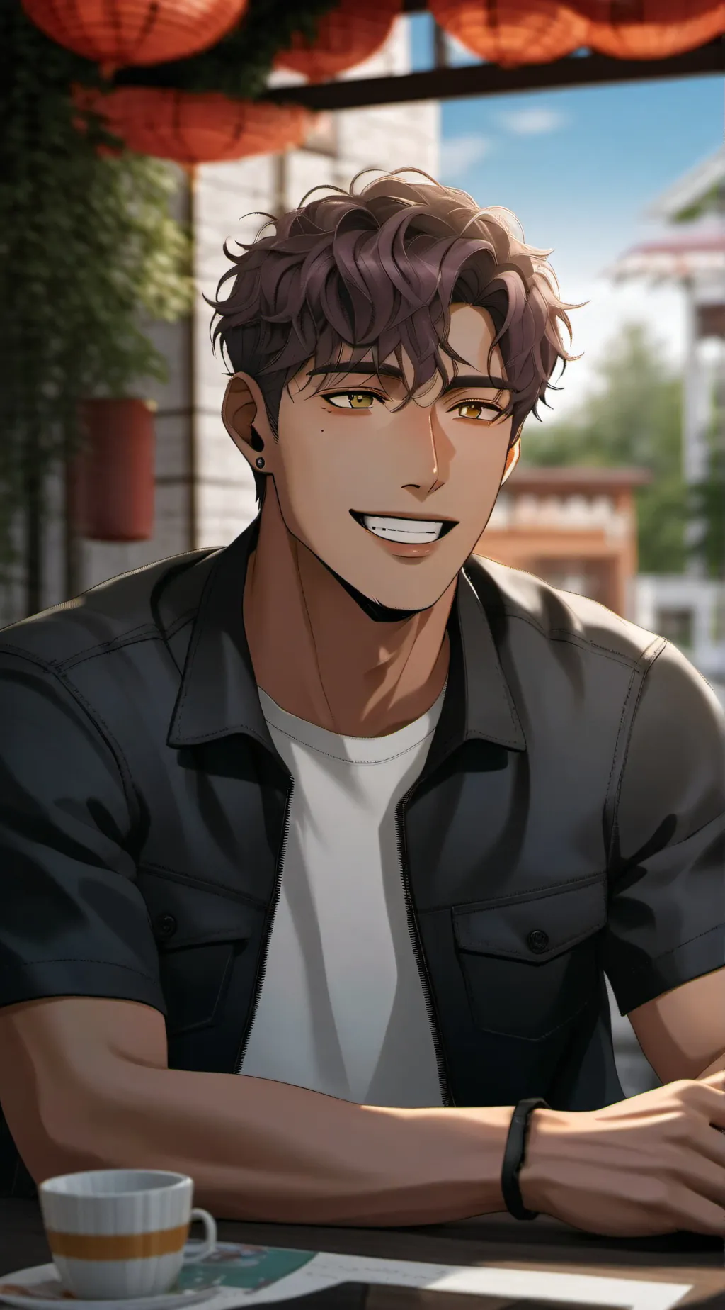 ai character: Zane background