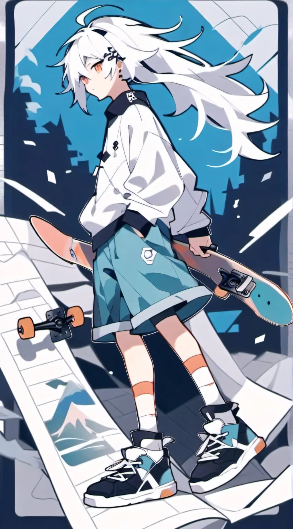 ai character: Fred background