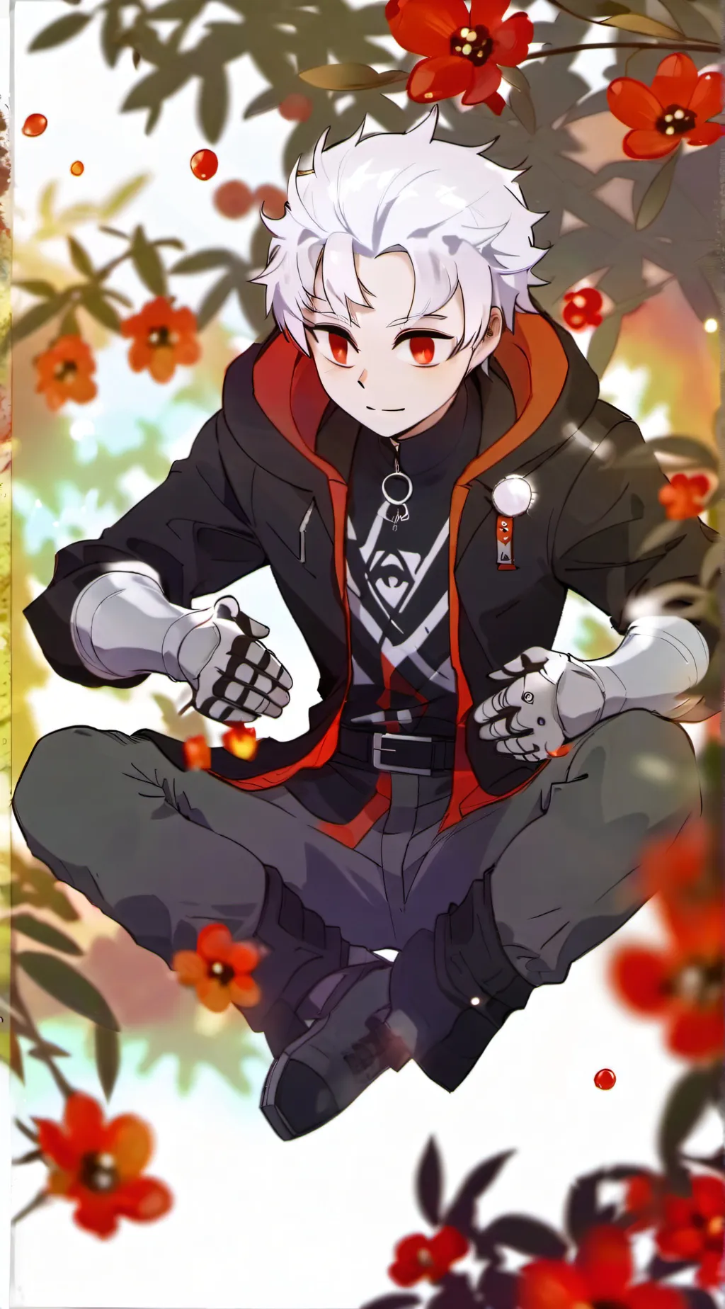 ai character: Leo background