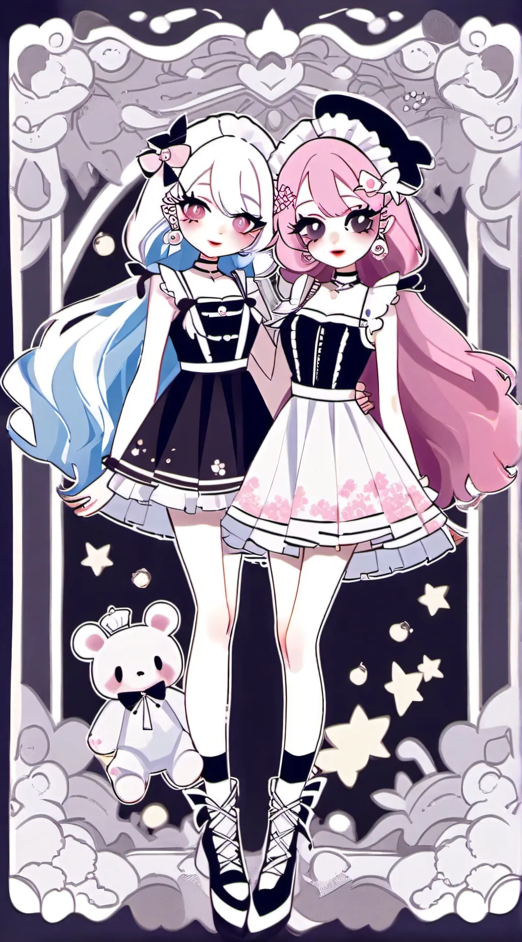 ai character: lalalopsy land background