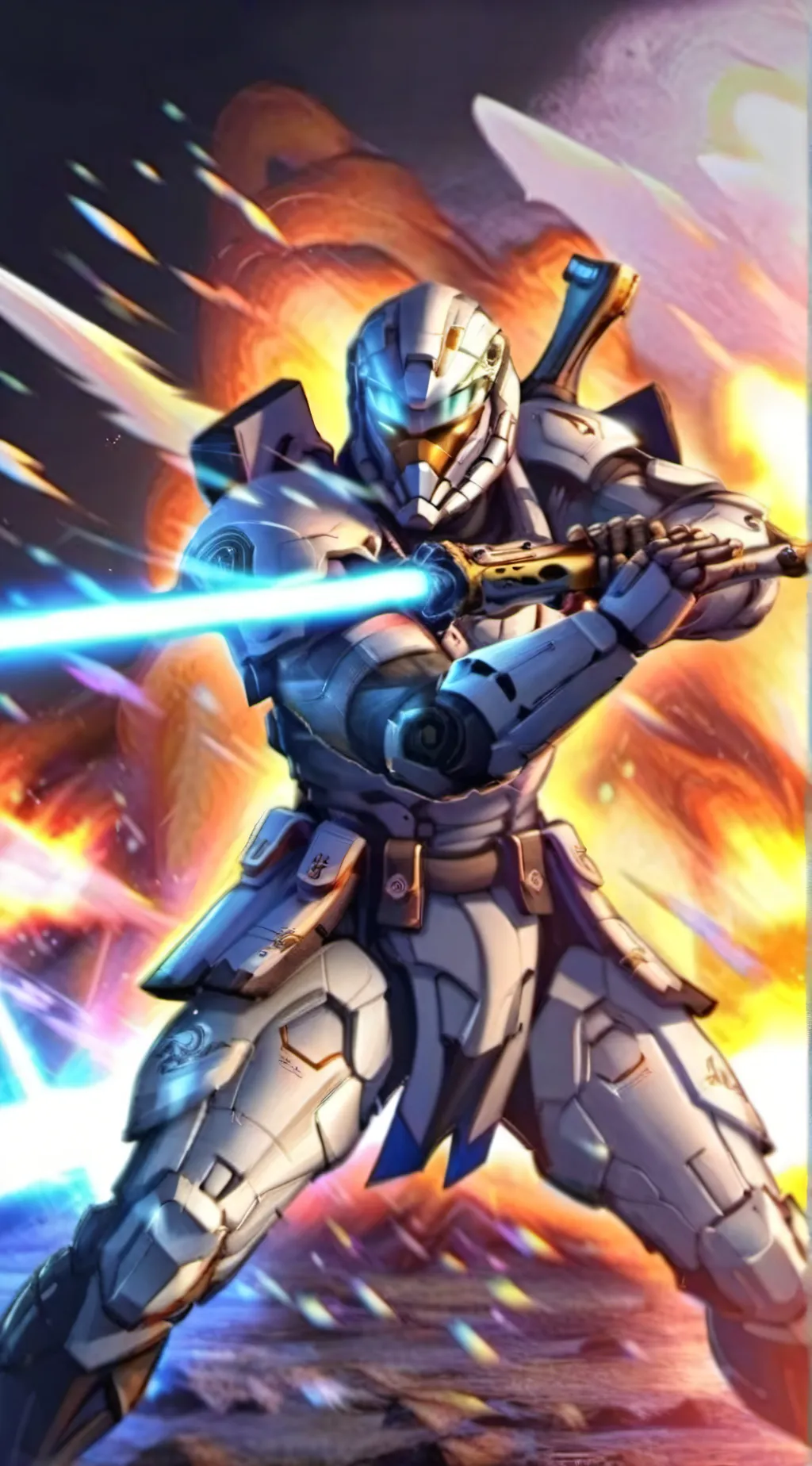 ai character: saber squad background