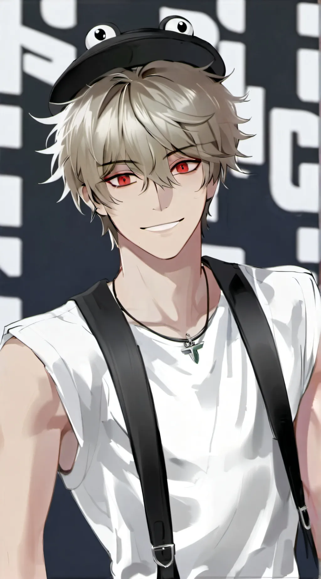 ai character:  🐸~lucas~🐸 background