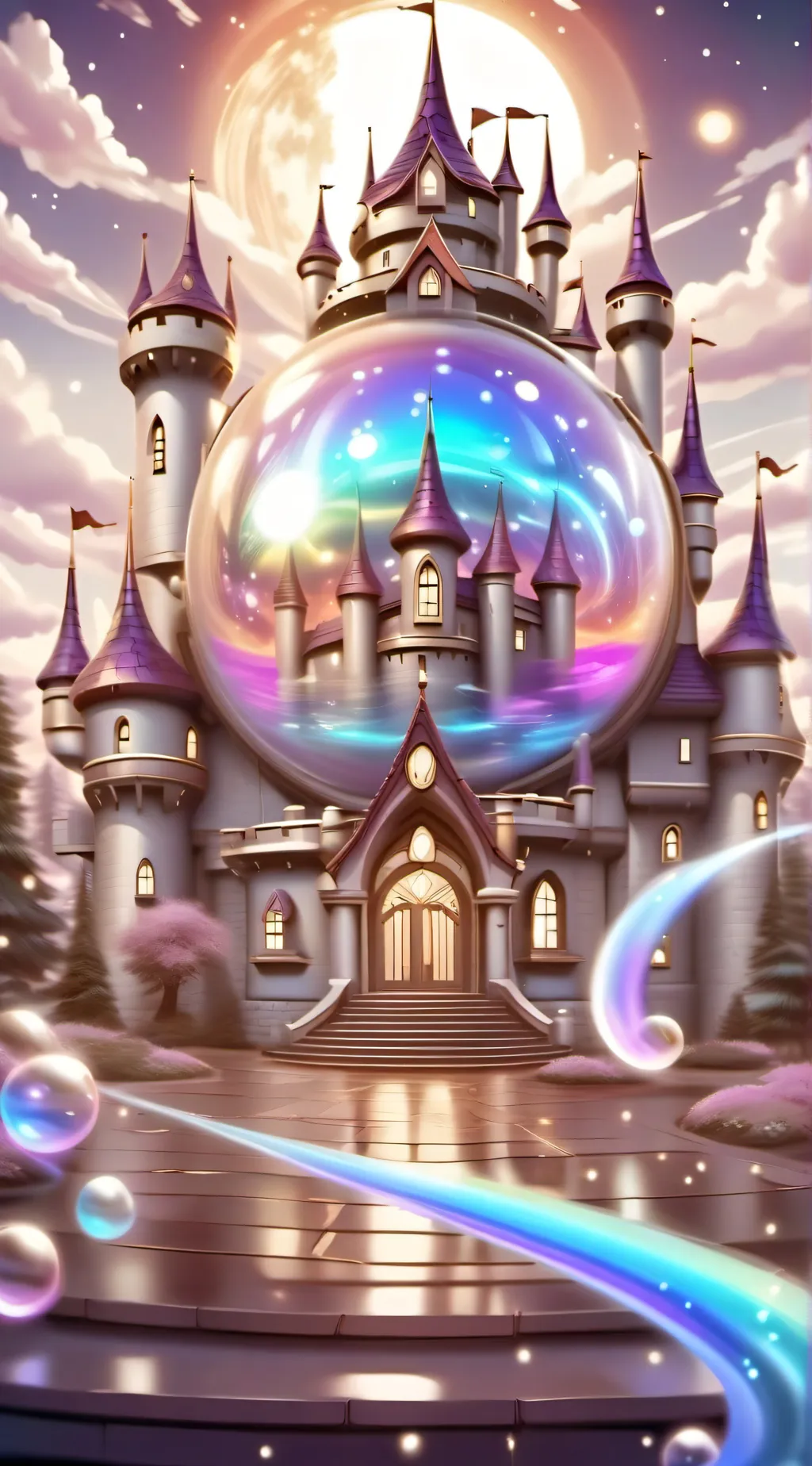 ai character: NU Carnival Bliss background