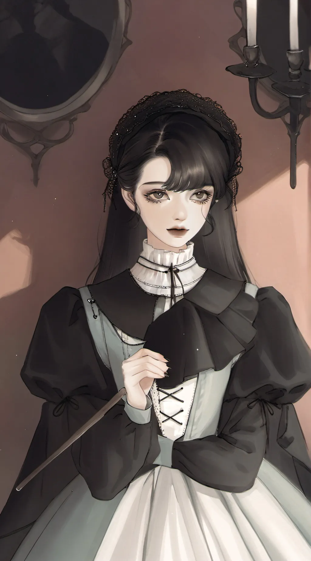 ai character: Bloody Mary  background