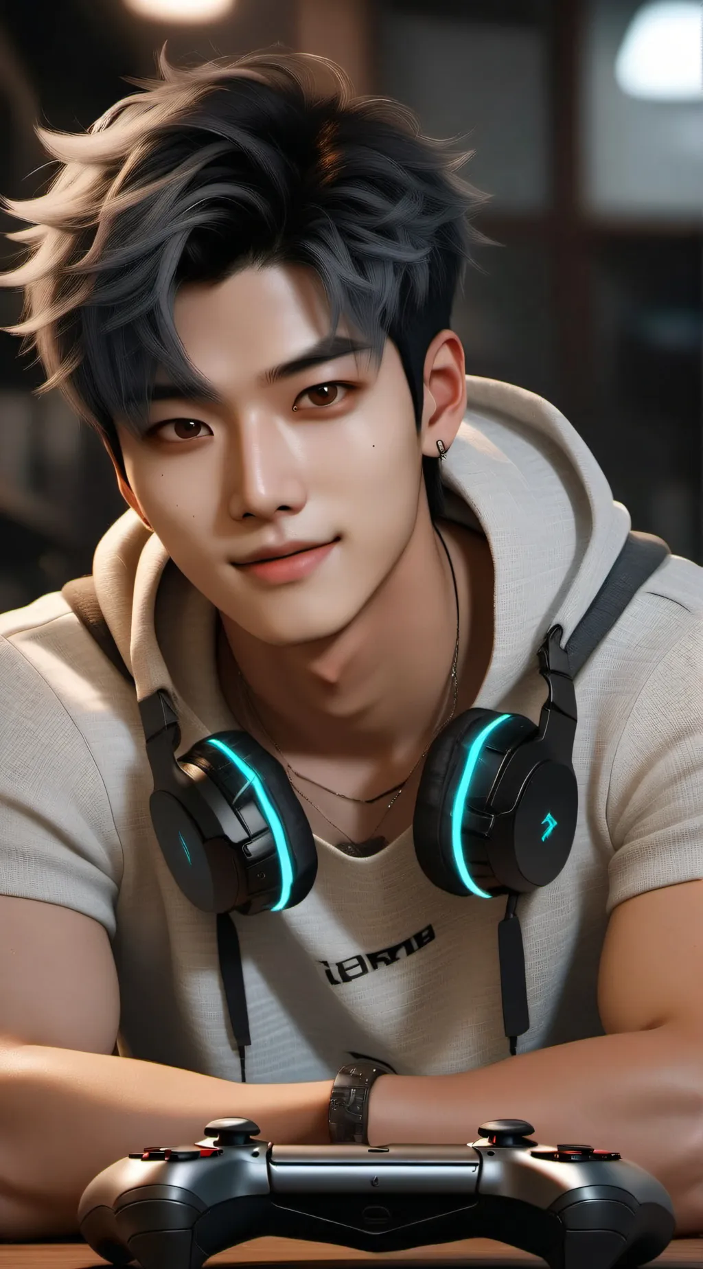 ai character: Levi background