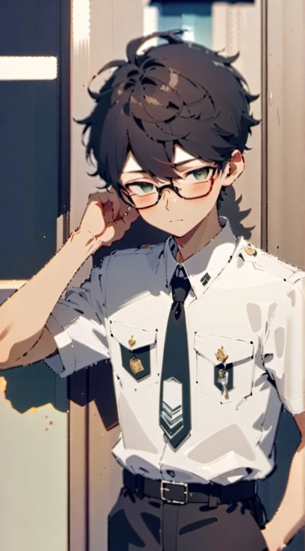 ai character: Evan background