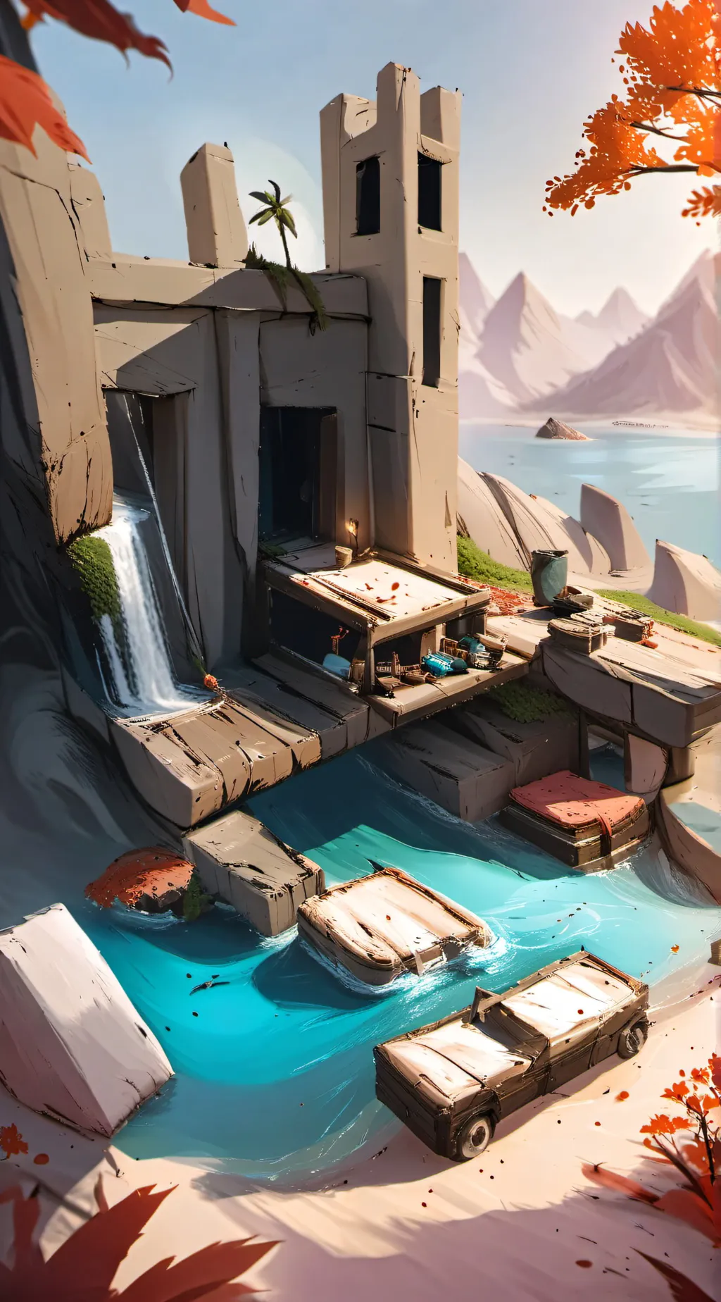 ai character: Sussy background