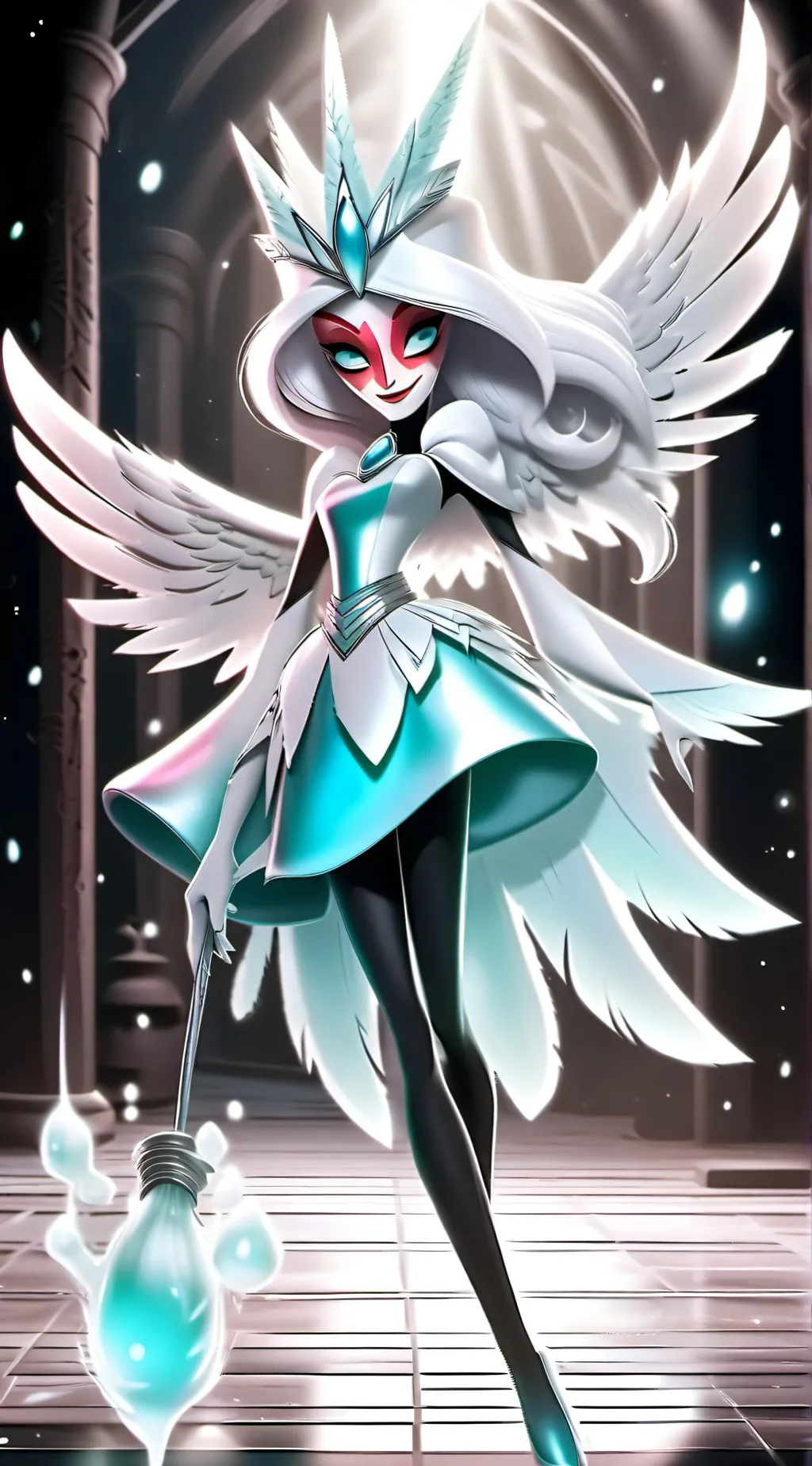 ai character: Valentino  background