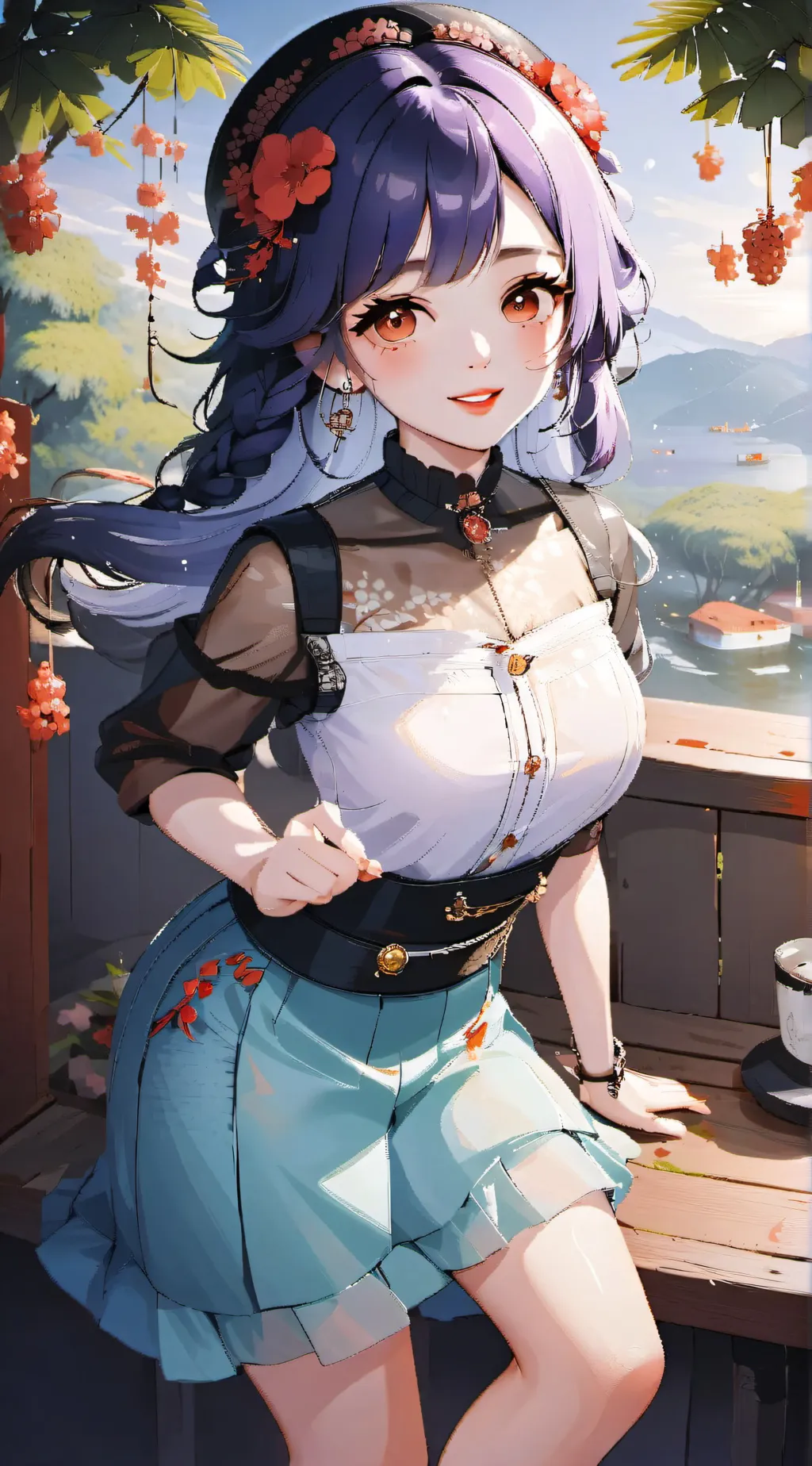 ai character: Aria background