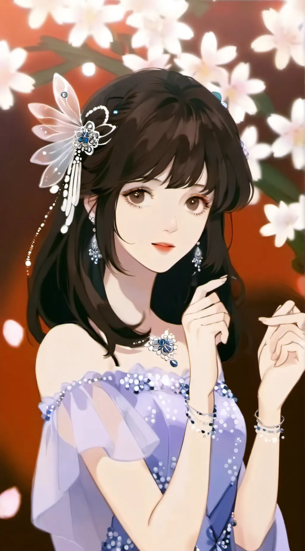 ai character: ashianna  background