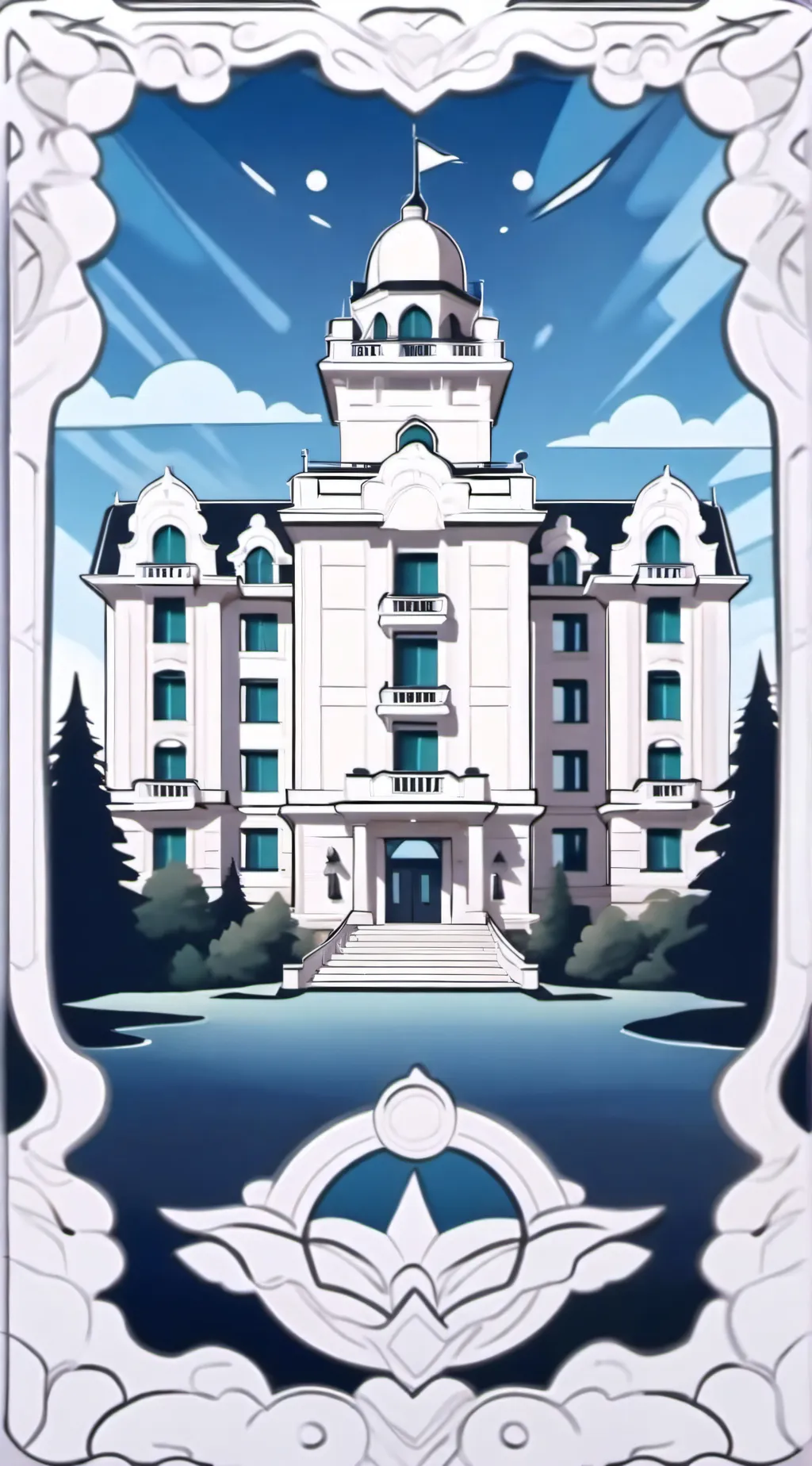 ai character: HOTEL background