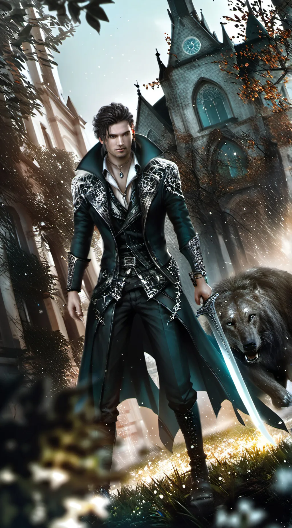 ai character: the king background