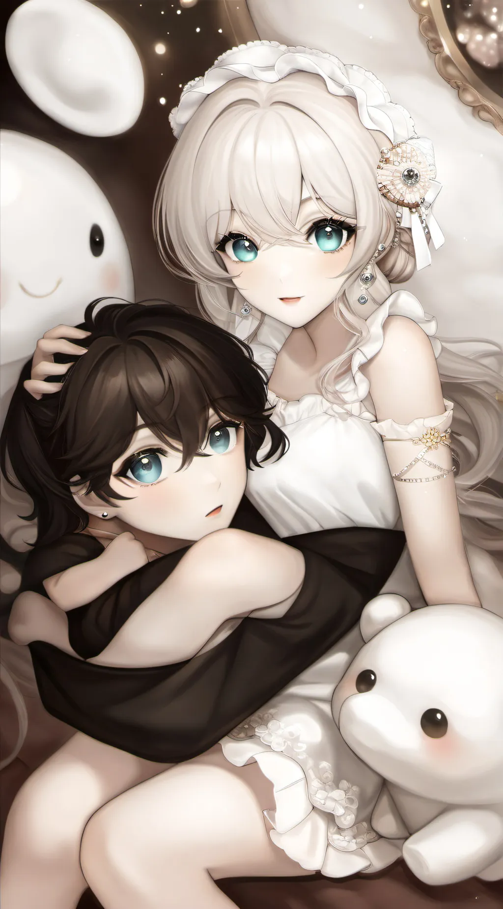 ai character: Brother and sister background