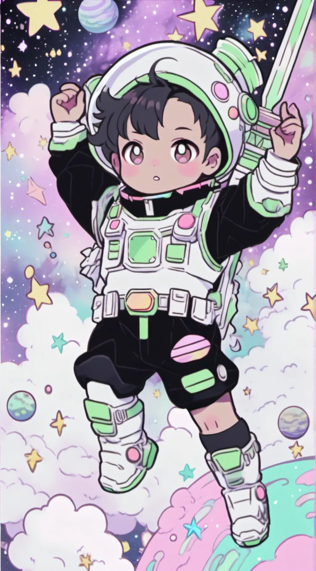 ai character: Essence background