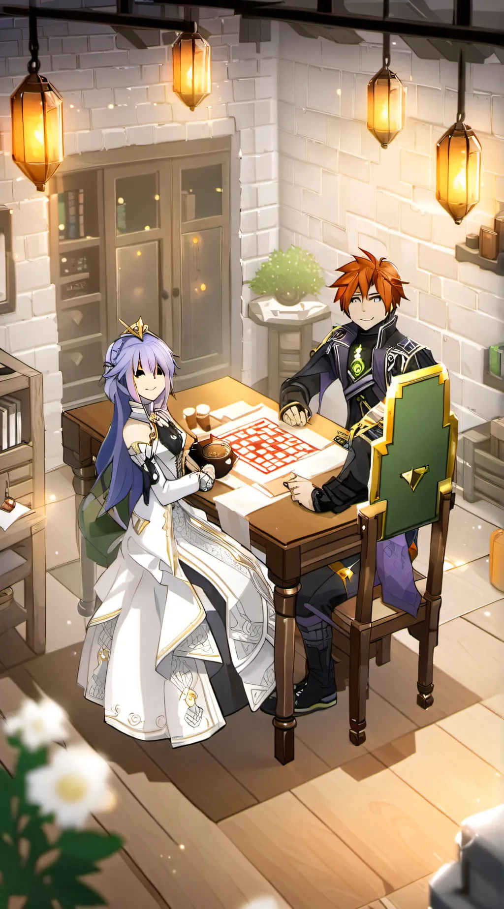 ai character: 6 background